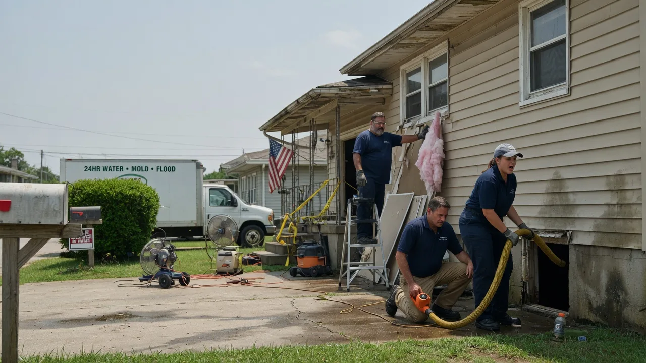 Water Damage Repair in Bruin, PA near me